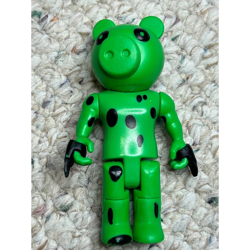 Piggy Action Figure Minitoon That Mojo Green with‎ Black Spots Toy